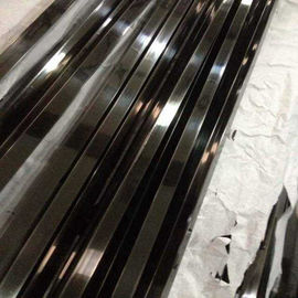 Черный Титанюм трубопровод нержавеющей стали Дурабле толщины 2мм/4мм прямоугольный